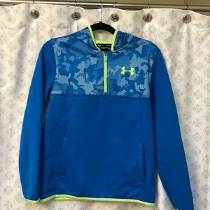 Boys Under Armour 3/4 zipper light jacket